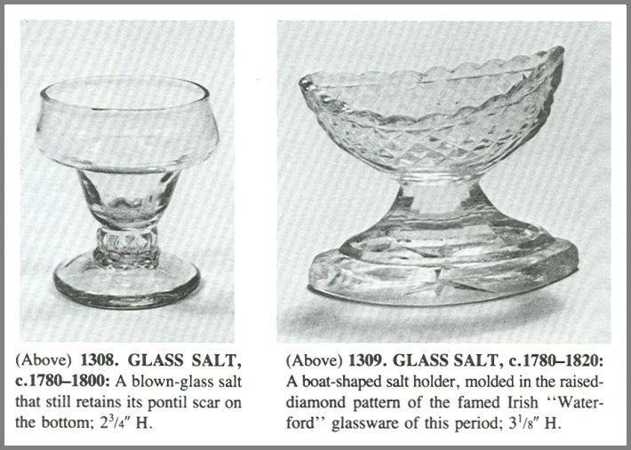 Early glass salts