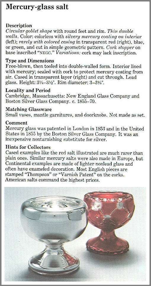 Mercury glass salt