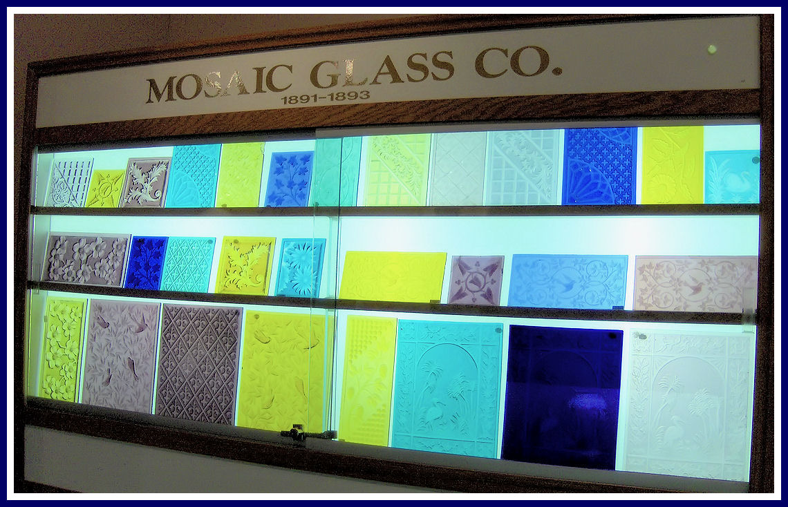 Mosaic Glass Co. glass panels